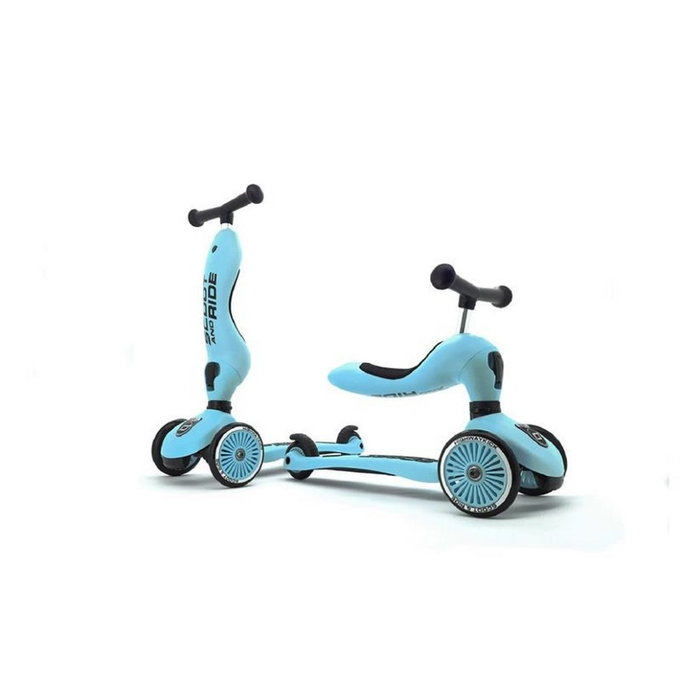 Самокат трансформер Highwaykick-1 Scoot and Ride SR-160629-BLUEBERRY, лохина