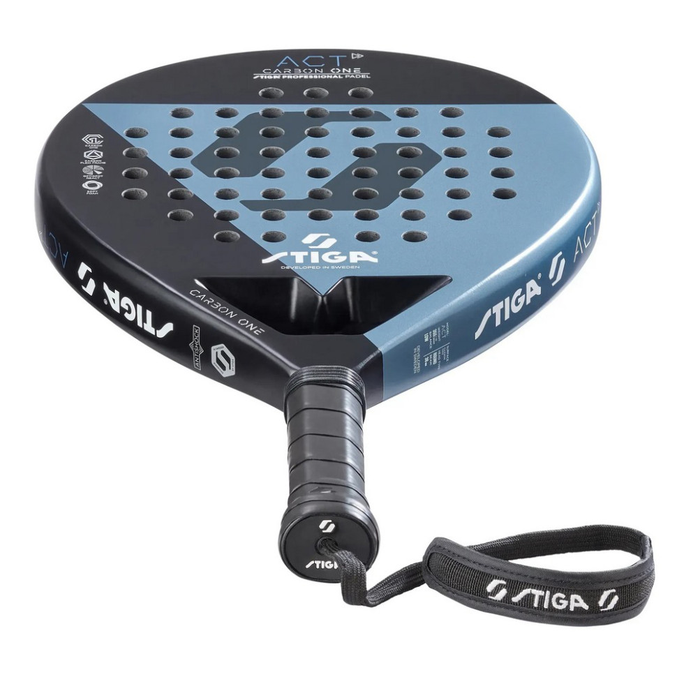 Ракетка для падел тенісу Racket ACT Stiga 931517 Black/Blue