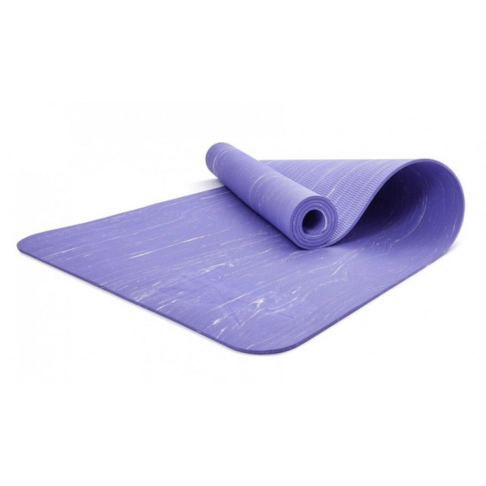 Килимок для йоги Camo Yoga Mat Reebok RAYG-11045PL, фіолетовий 173 х 61 х 0,5 см