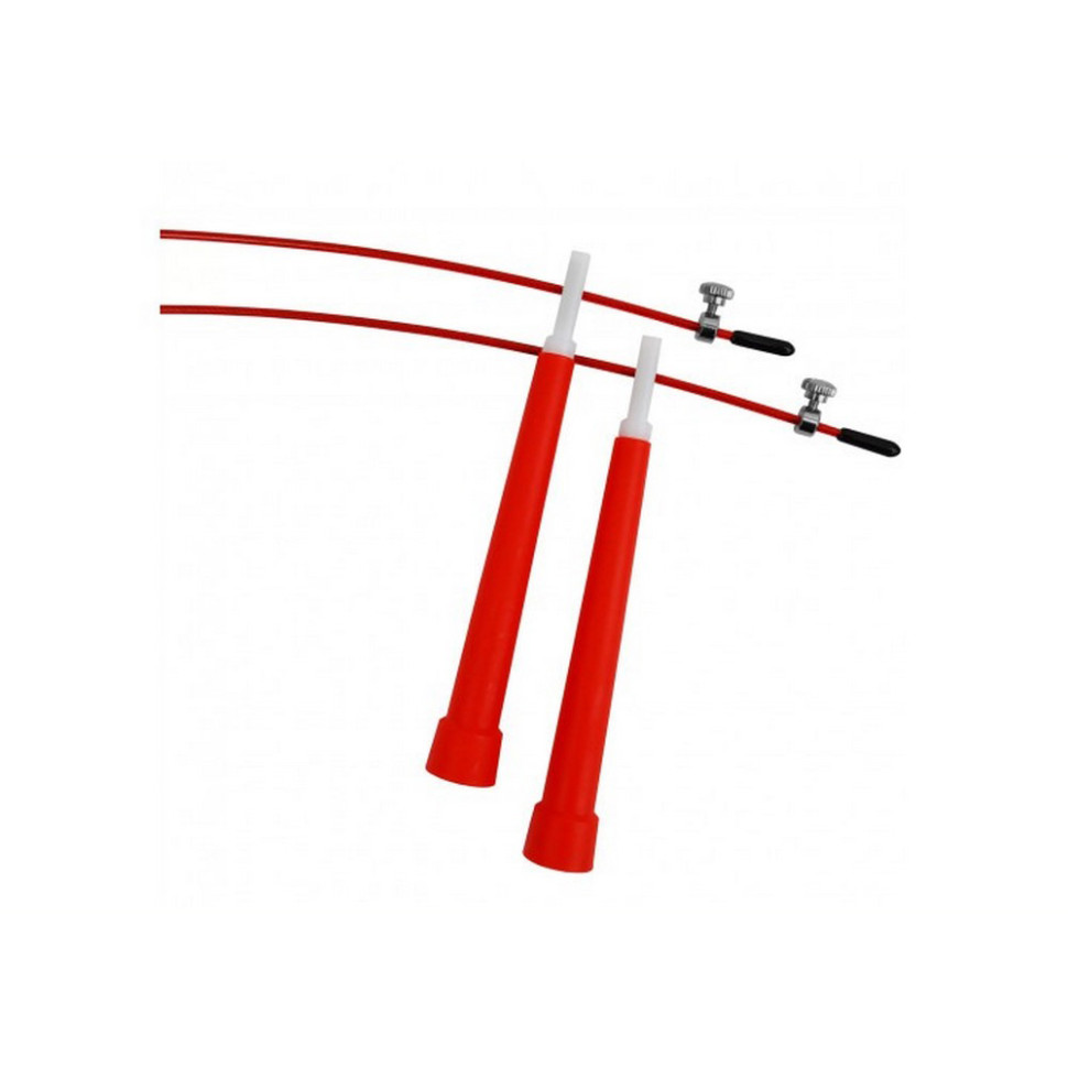 Скоростная скакалка Speed Cable Rope EasyFit EF-1423-R 3 м, со стальным тросом, красная
