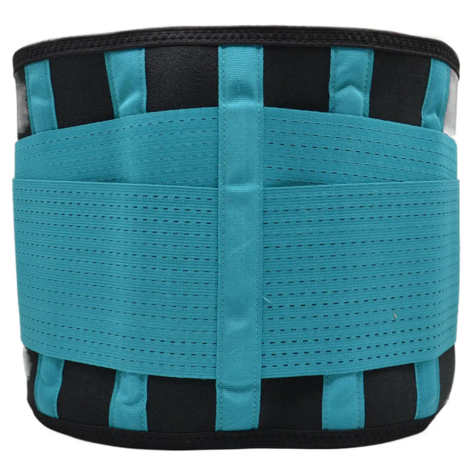 Пояс компрессионный Slimming belt MadMax MFA-277-TRQ_M Black/turquoise M