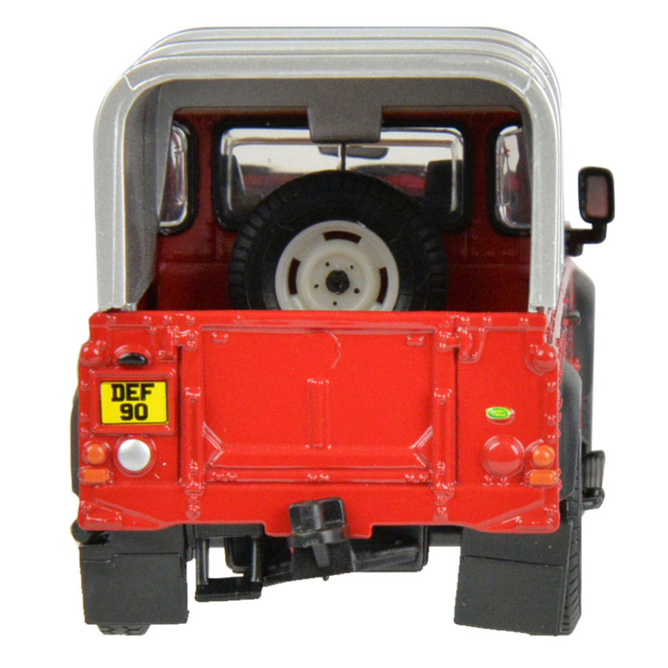 Автомодель Land Rover Defender 90 Britains 42732B червоний, масштаб 1:32