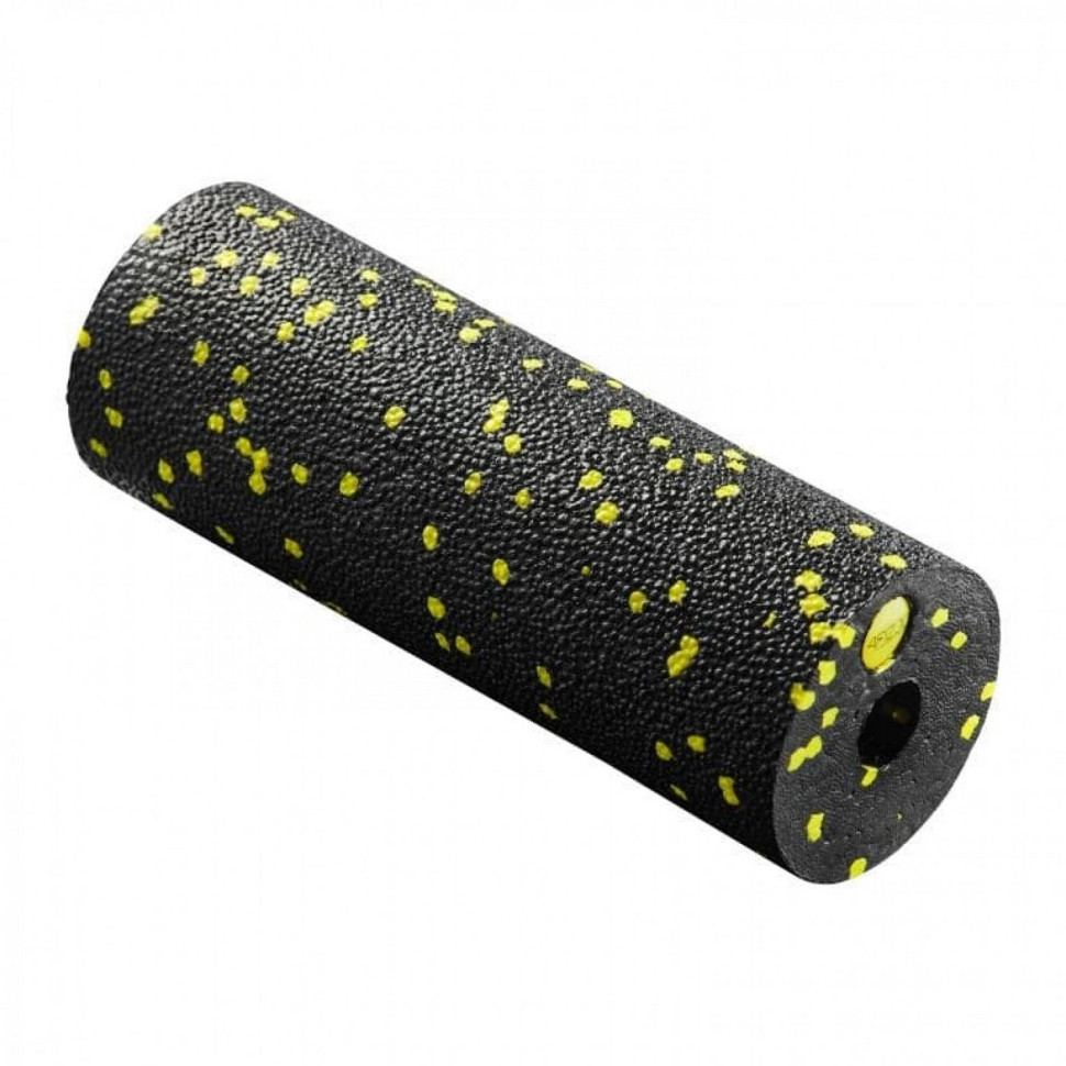 Массажный ролик Mini Foam Roller 4FIZJO 4FJ0081, 15 x 5.3 см, Black/Yellow