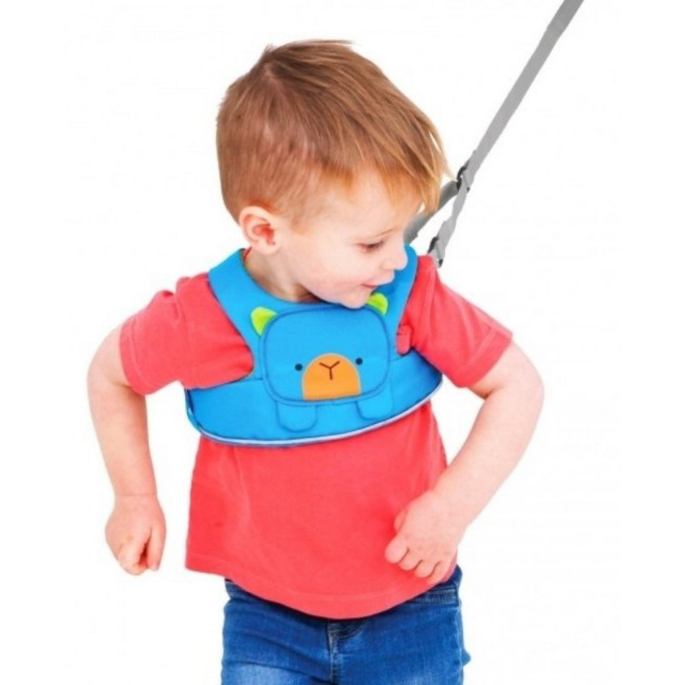 Детские вожжи для ходьбы Trunki 0150-GB01 обхват груди 38-70 см, голубой