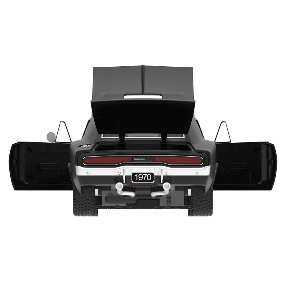 Машинка на радиоуправлении Dodge Charger R/T With Engine version Rastar 99070 black 1:16