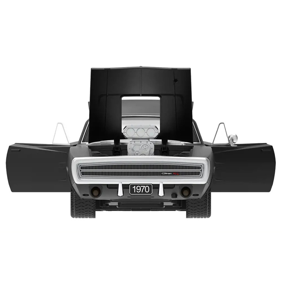 Машинка на радиоуправлении Dodge Charger R/T With Engine version Rastar 99070 black 1:16