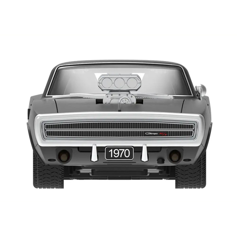 Машинка на радиоуправлении Dodge Charger R/T With Engine version Rastar 99070 black 1:16