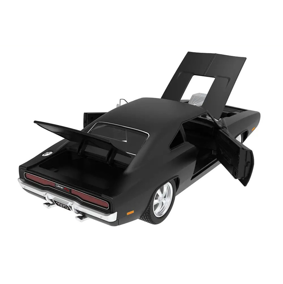 Машинка на радиоуправлении Dodge Charger R/T With Engine version Rastar 99070 black 1:16
