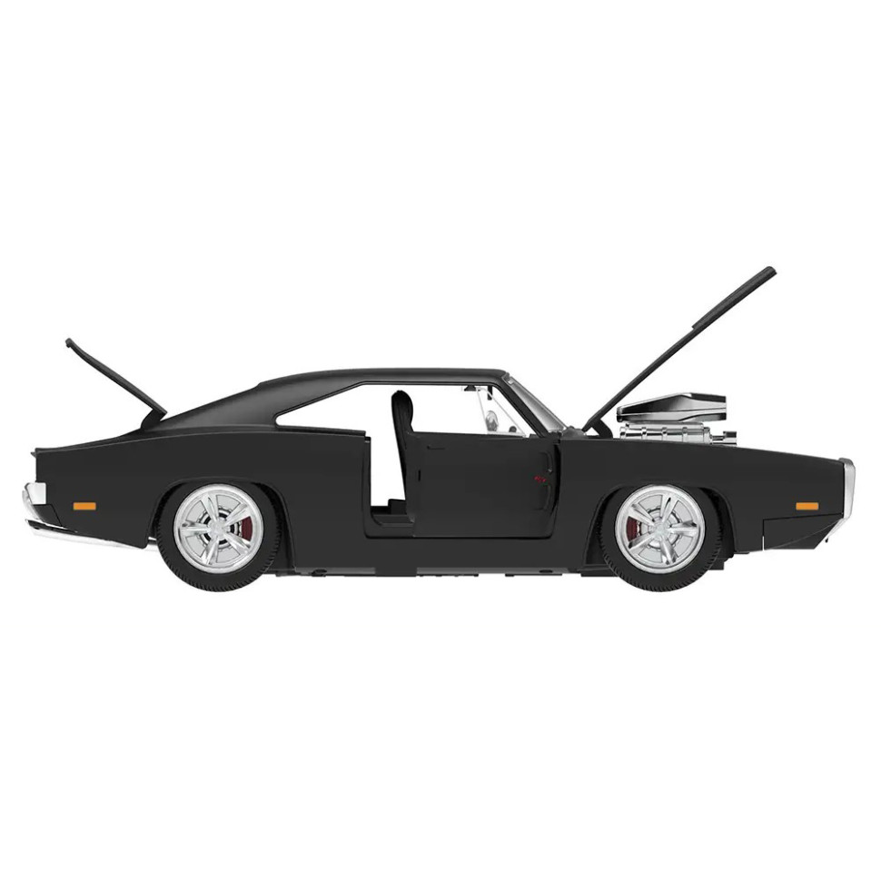 Машинка на радиоуправлении Dodge Charger R/T With Engine version Rastar 99070 black 1:16