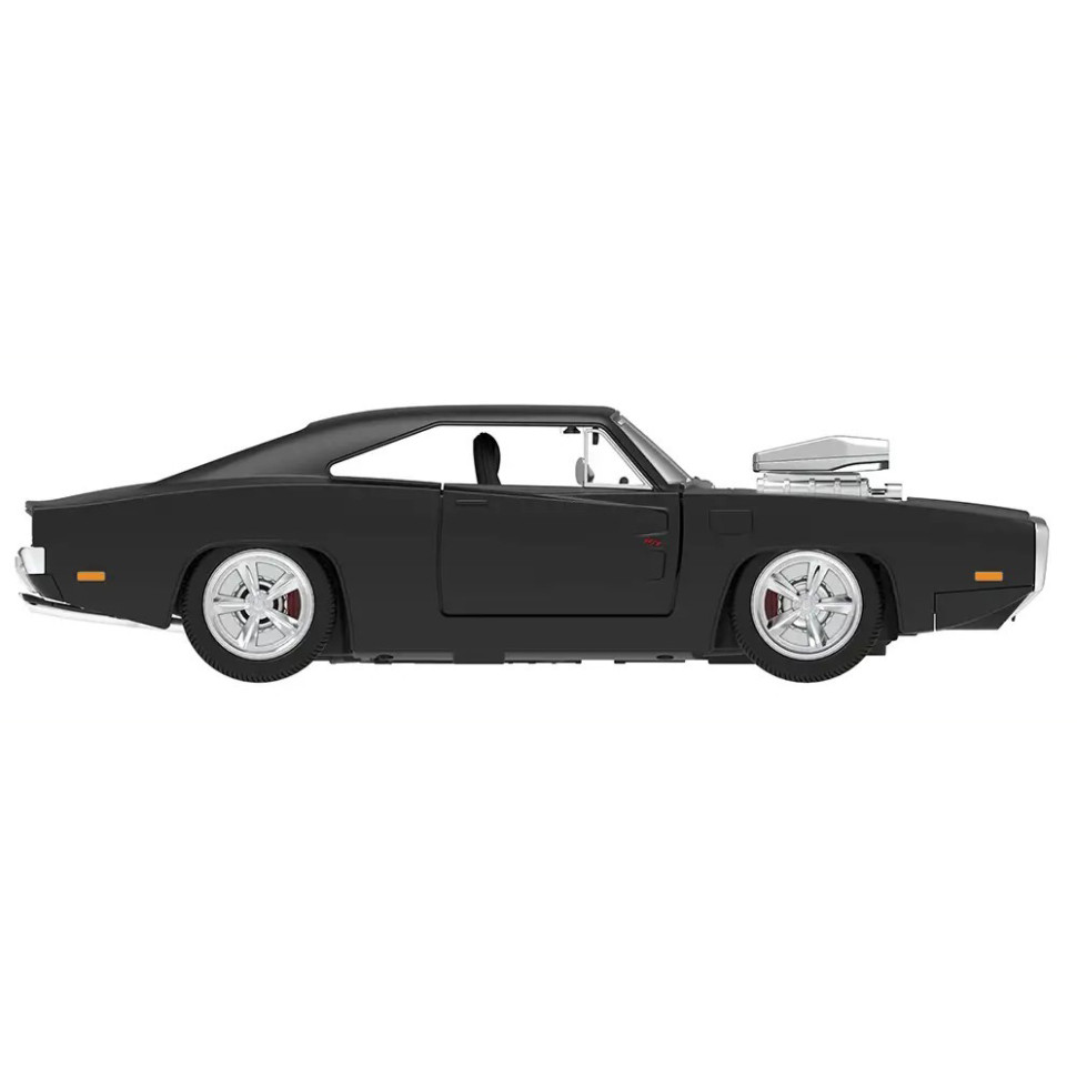 Машинка на радиоуправлении Dodge Charger R/T With Engine version Rastar 99070 black 1:16