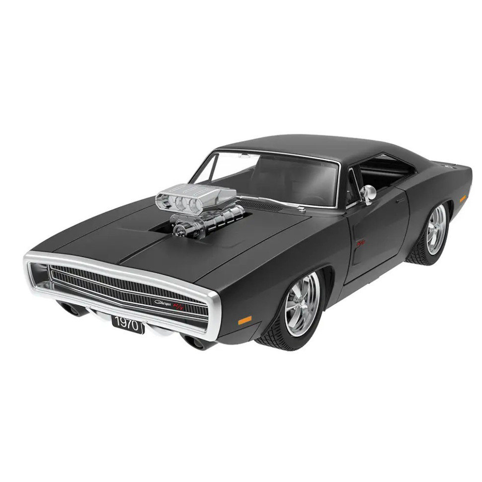 Машинка на радиоуправлении Dodge Charger R/T With Engine version Rastar 99070 black 1:16