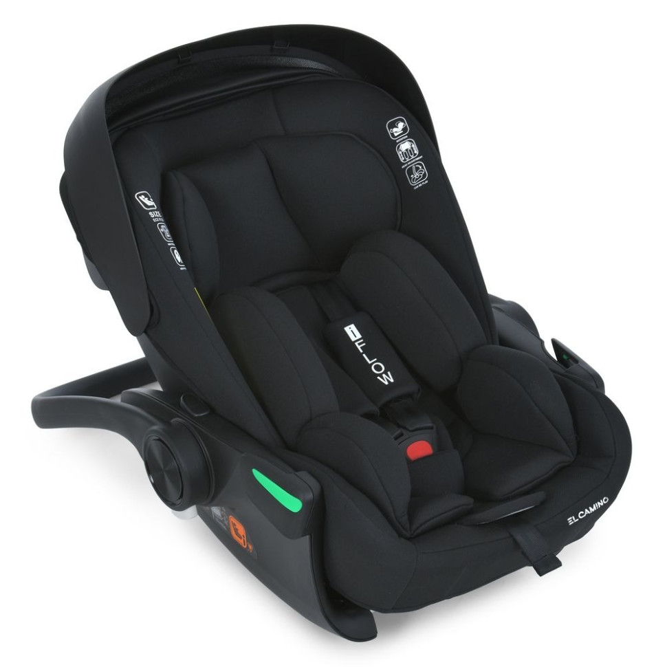Автокресло детское i-FLOW El Camino ME 1198 Black