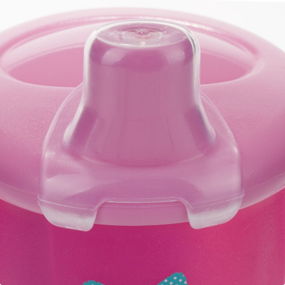 Дитяча кружка непроливайка Canpol babies 31/200_pin рожевий, 250 мл
