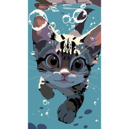 Картина по номерам "Под водой" Art Craft 11540-AC 40х80 см