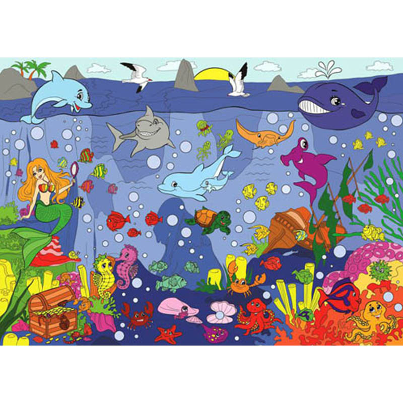 Величезна розмальовка