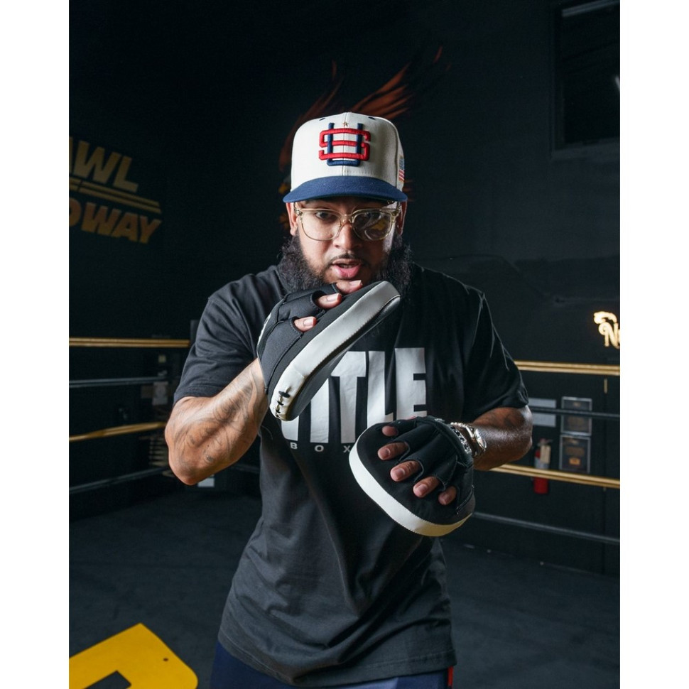 Лапи боксерські Boxing Gel Tech Punch Mitts 2.0 TITLE GTPM2 BK, Black