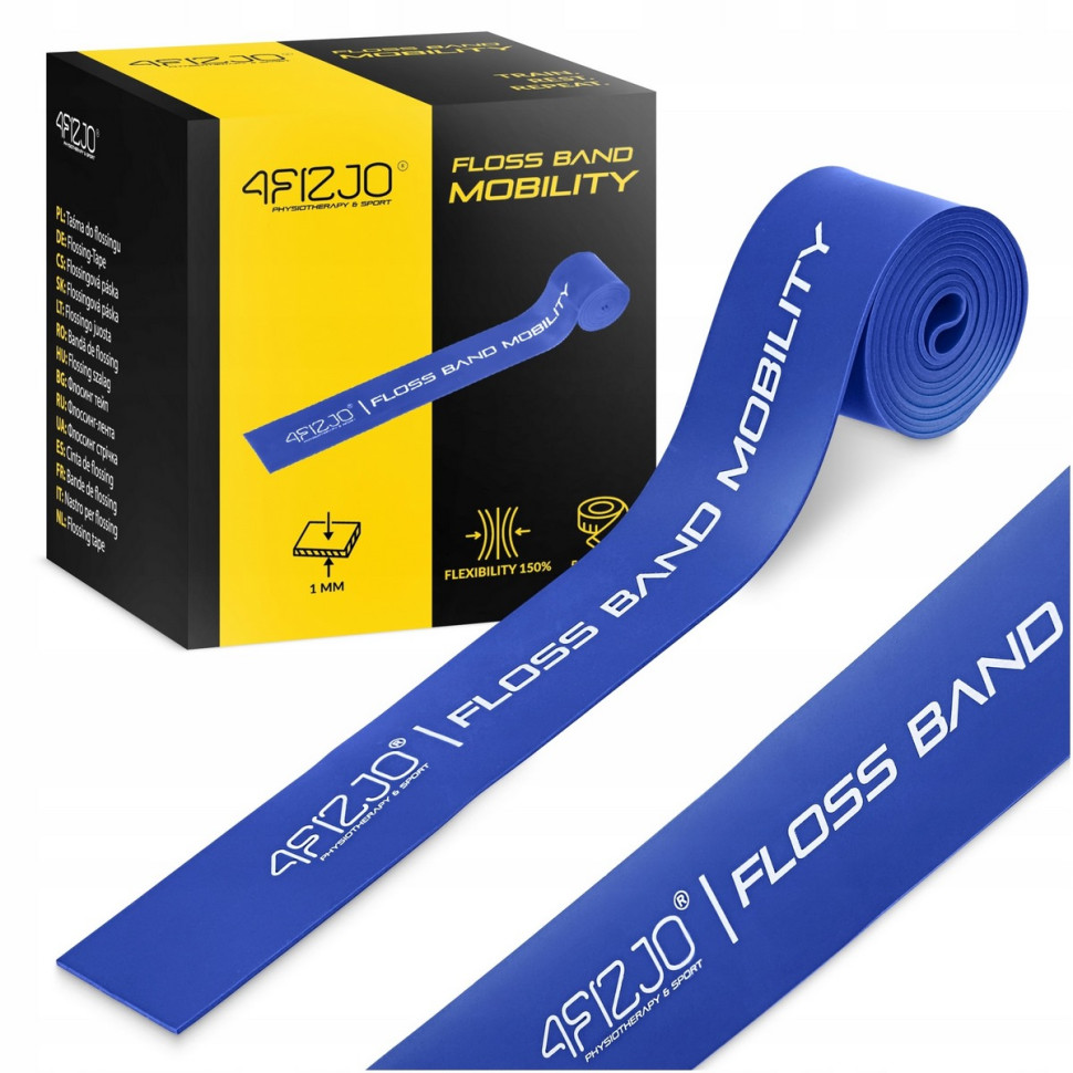 Лента компрессионная для флоссинга Floss Band 4FIZJO P-5905973405218, 207 x 5 x 0.1 см