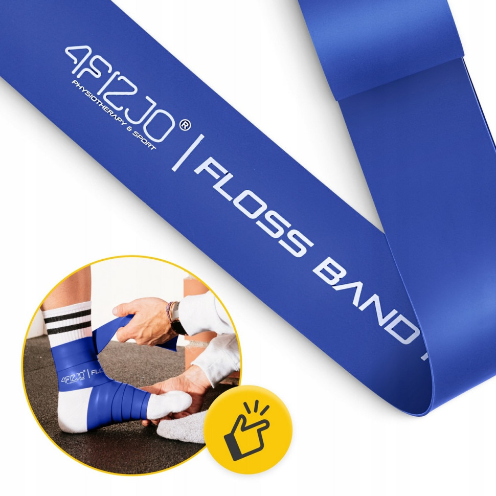 Лента компрессионная для флоссинга Floss Band 4FIZJO P-5905973405218, 207 x 5 x 0.1 см