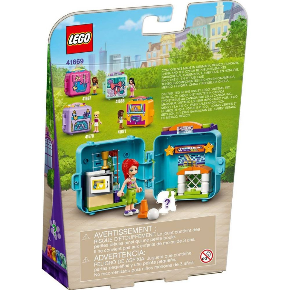 Конструктор Футбольний куб Мії LEGO 41669, 56 деталей