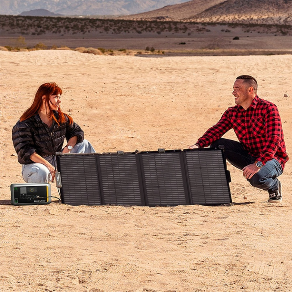 Портативная складная солнечная панель Litheli U00SP00-0U000, 100W