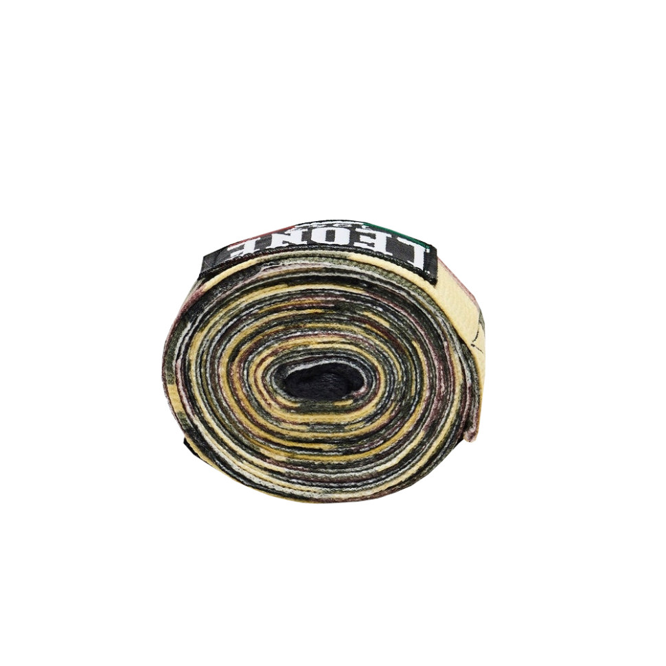 Бинти для боксу AB705 Leone AB705_G/Mimetic_350 Green 3,5 метри