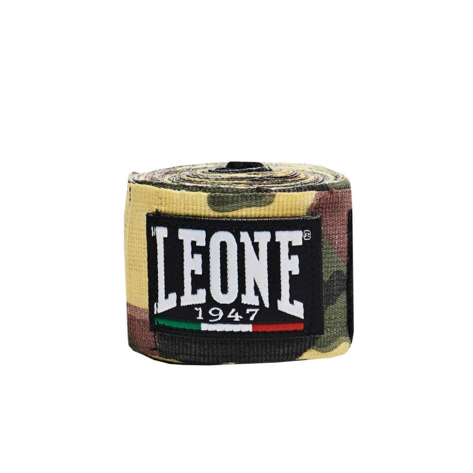 Бинти для боксу AB705 Leone AB705_G/Mimetic_350 Green 3,5 метри