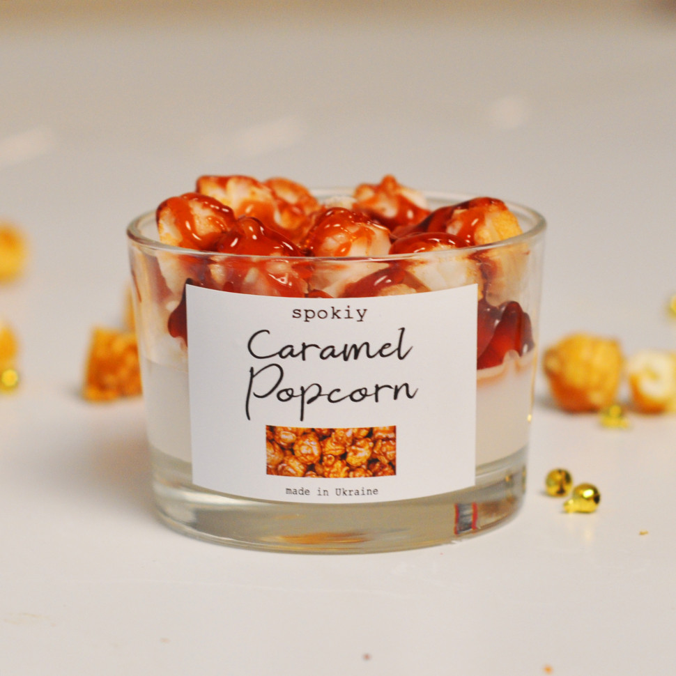 Десертная свеча ручной роботы из соевого воска 