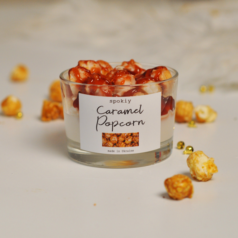 Десертная свеча ручной роботы из соевого воска 