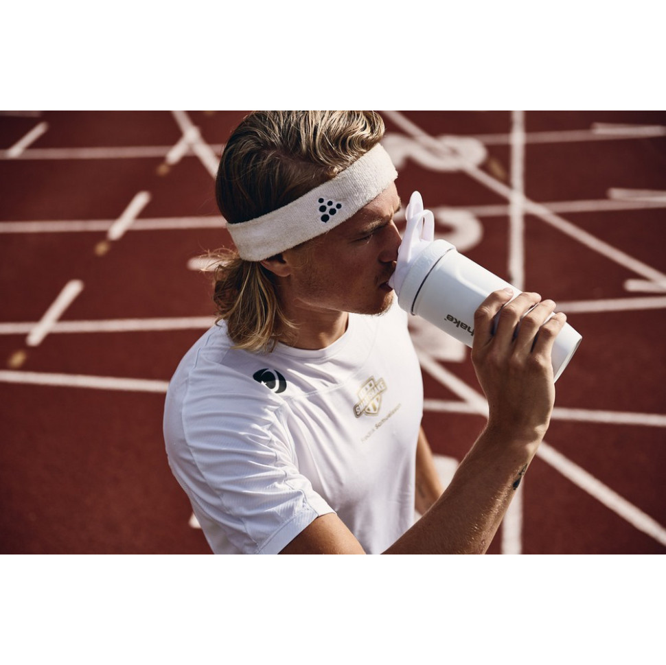 Шейкер спортивний Reforce Stainless Steel SmartShake 11150203 White 900 мл