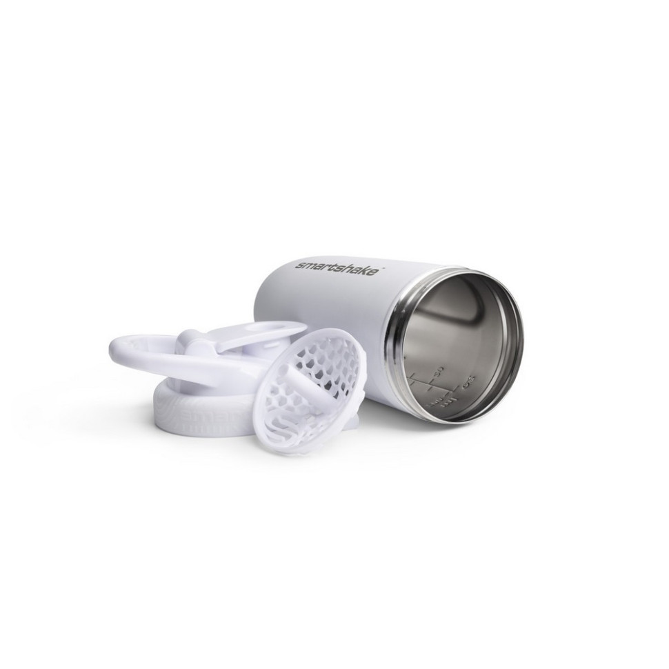 Шейкер спортивний Reforce Stainless Steel SmartShake 11150203 White 900 мл