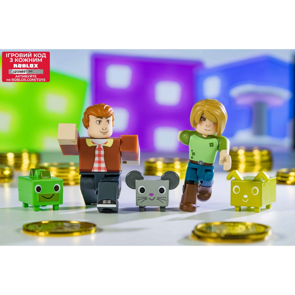 Ігровий набір Roblox Game Packs Pet Simulator W4, 2 фігурки та аксесуари ROG0149