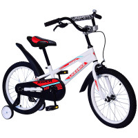Велосипед детский "Rider" LIKE2BIKE 211404 колёса 14", белый, рама сталь, со звонком
