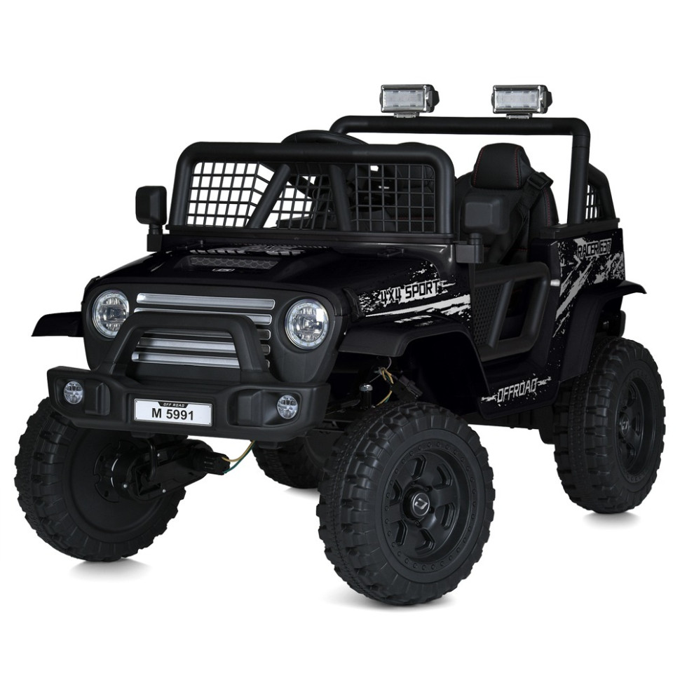Дитячий електромобіль Джип Bambi Racer M 5991EBLR-2(24V) до 50 кг