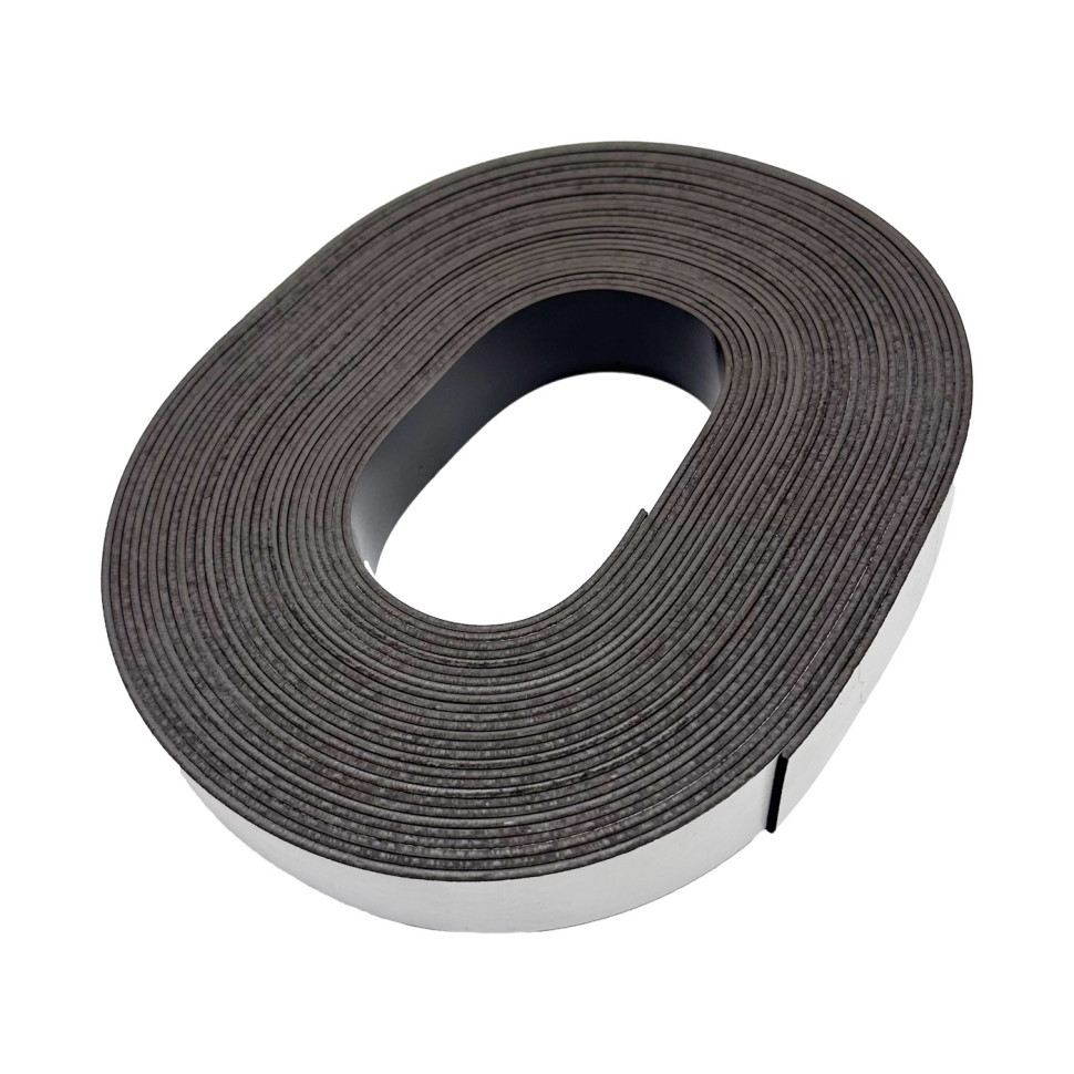 Магнітний вініл із клейовим шаром Bambi MVK 25х1.5 розмір 25х1,5 мм, 10,5 метрів