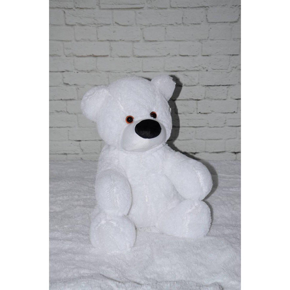Мягкая игрушка Alina Toys мишка Бублик 70 см белый 5784717ALN