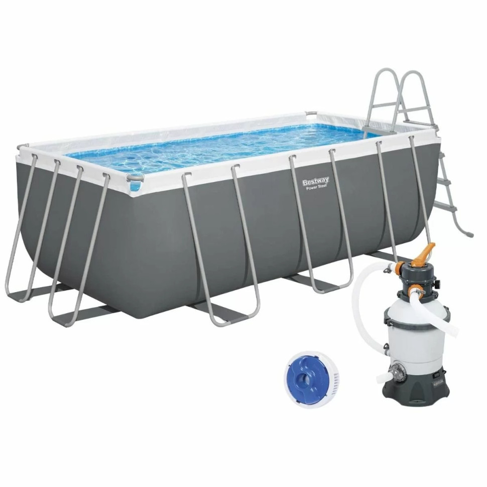 Каркасный бассейн Bestway 56457K 412х201х122 см, 8124 л