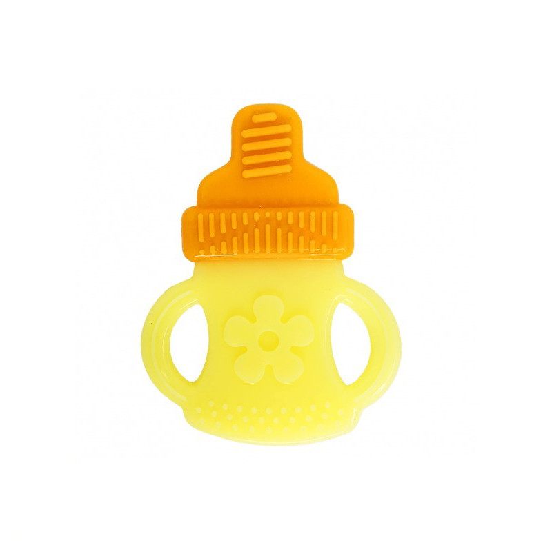Прорезыватель силиконовый Мороженое Mega Zayka MGZ-0408-7 рифленая поверхность