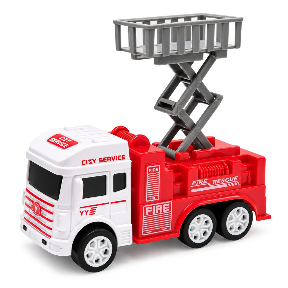 Игровой набор Пожарных машинок Bambi 7331-2A2, 3 шт
