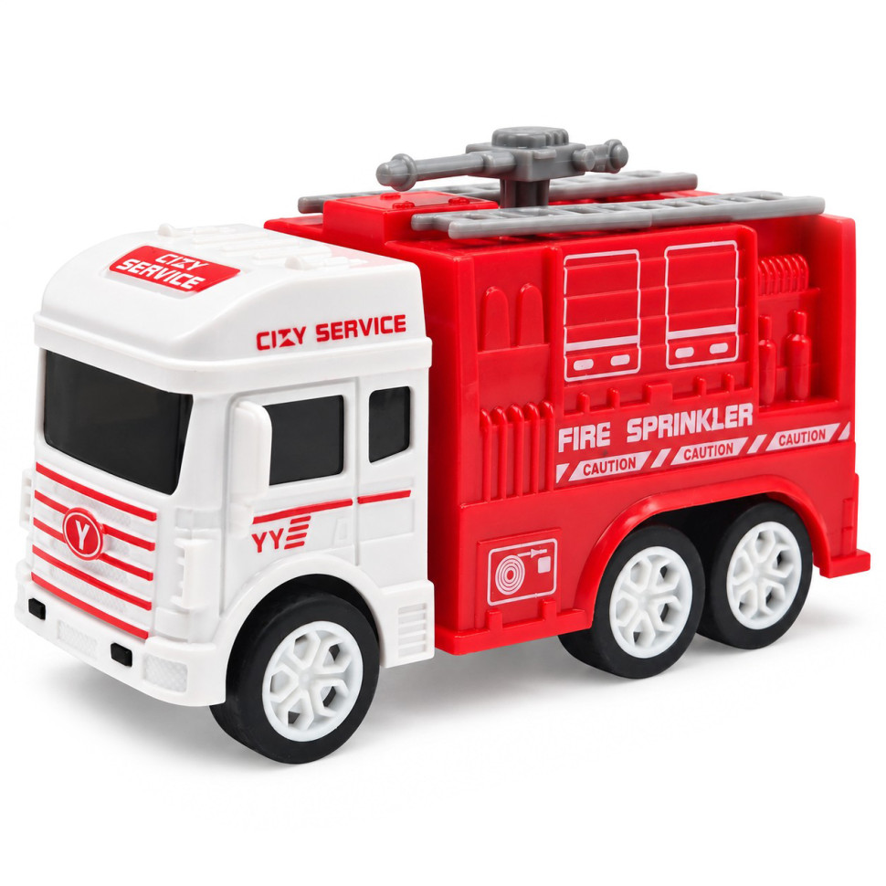 Игровой набор Пожарных машинок Bambi 7331-2A2, 3 шт