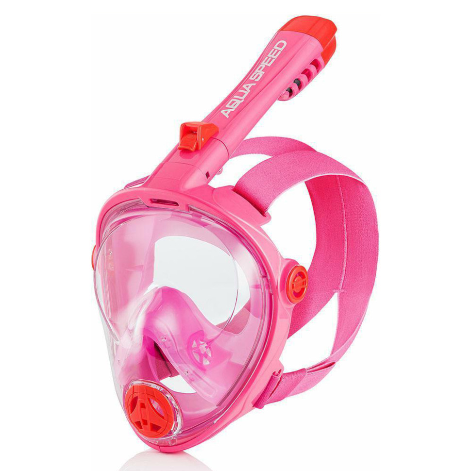 Полнолицевая маска детские SPECTRA 2.0 Aqua Speed 248-03(7081) розовый, красный, S