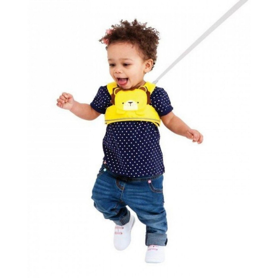 Детские вожжи для ходьбы Trunki 0154-GB01 обхват груди 38-70 см, желтый