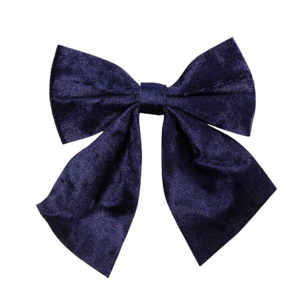 Бант декоративний Mica Decorations 8720983279560_1 синій 13 см, 2 шт