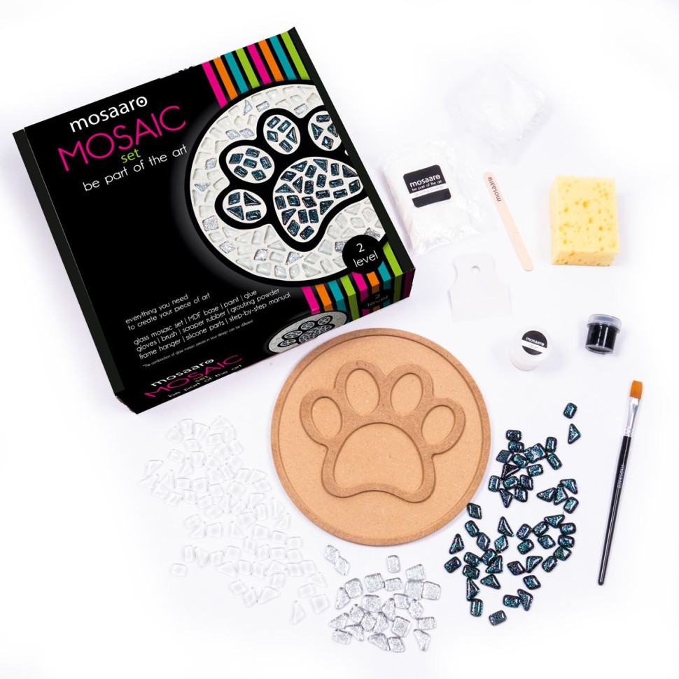 Набор для творчества стеклянная мозаика 