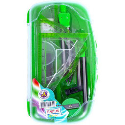 Готовальня Bambi 970А металл/пластик (Зеленый) Готовальня Bambi 970А металл/пластик (Зеленый)