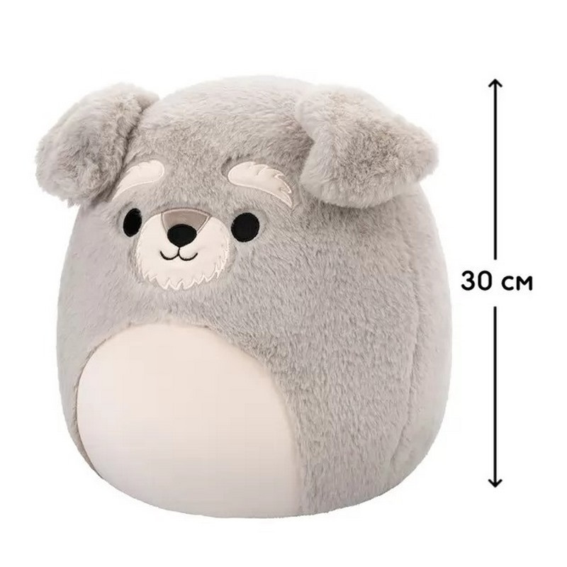 М'яка іграшка ШНАУЦЕР ШОН Squishmallows SQCR06682, 30 см