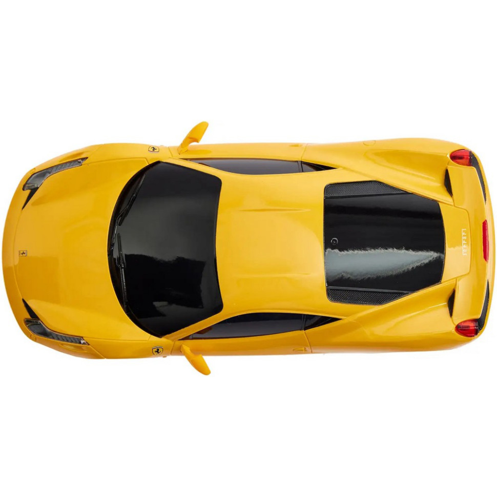 Машинка на радиоуправлении Ferrari 458 Italia Rastar 46600 yellow 1:24 