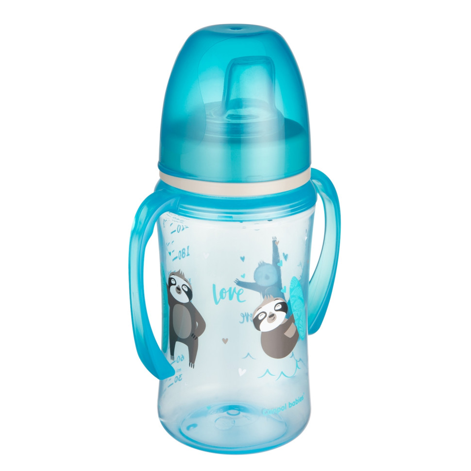 Дитяча кружка тренувальна Sweet fun Canpol babies 35/208_blu 240 мл