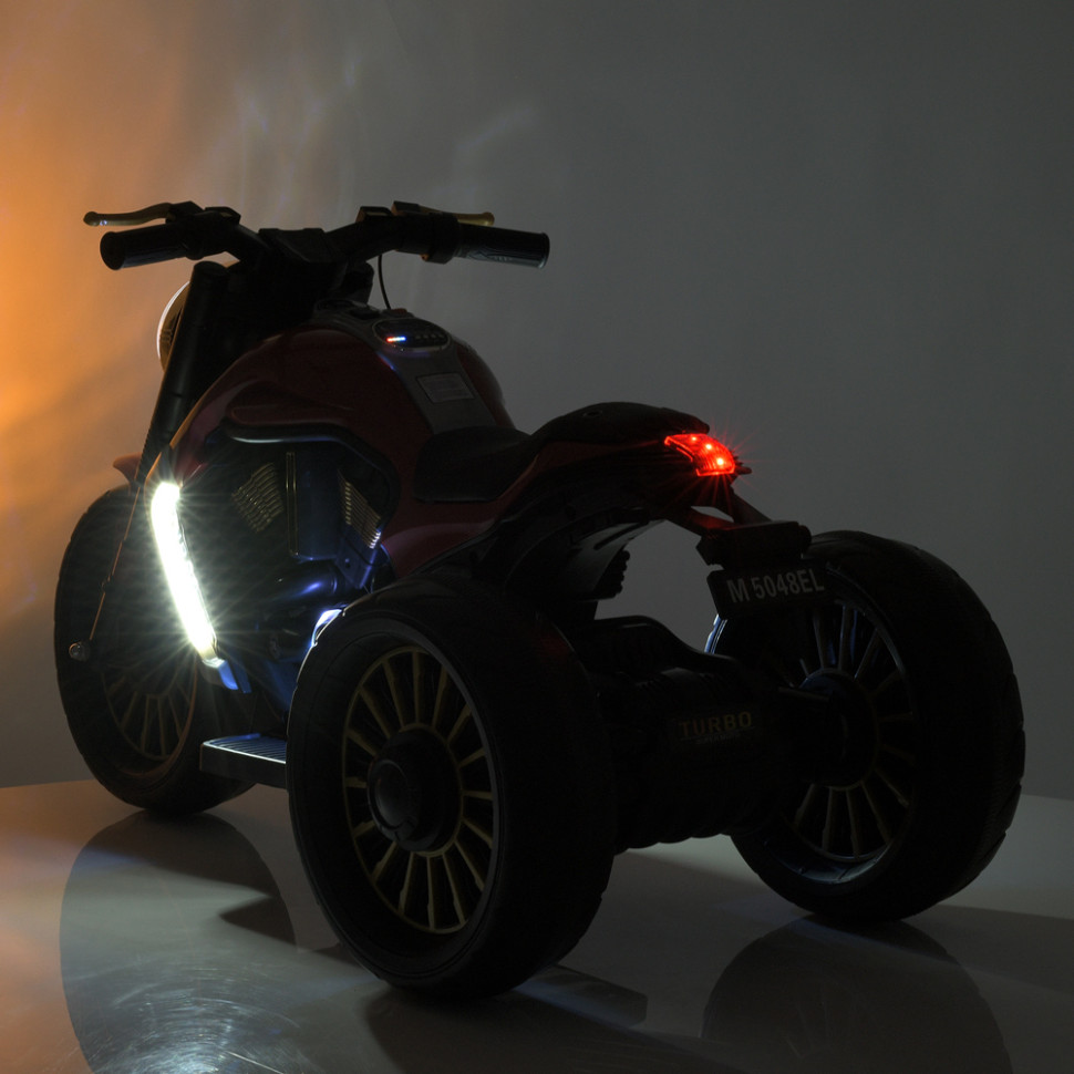 Дитячий електромобіль Мотоцикл Bambi Racer M 5048ELR-3 до 30 кг