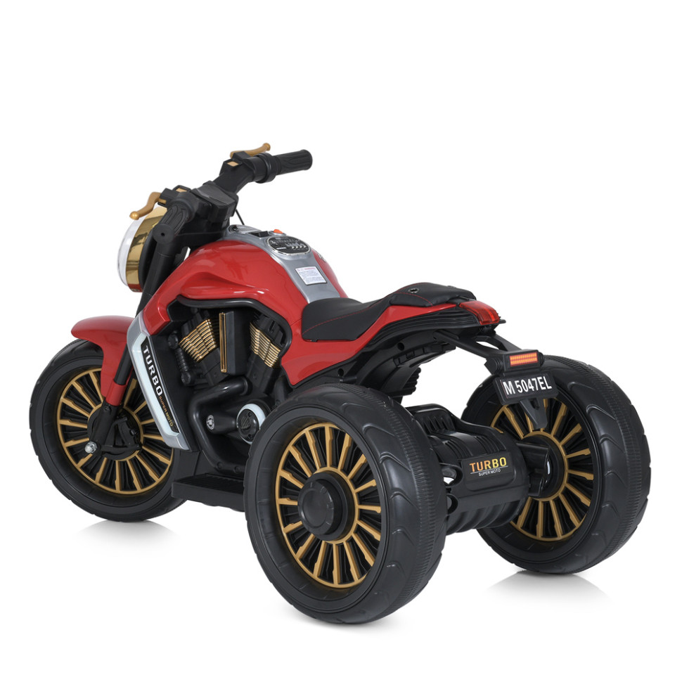 Дитячий електромобіль Мотоцикл Bambi Racer M 5048ELR-3 до 30 кг