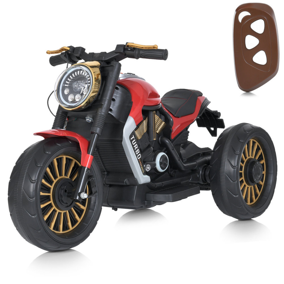 Дитячий електромобіль Мотоцикл Bambi Racer M 5048ELR-3 до 30 кг